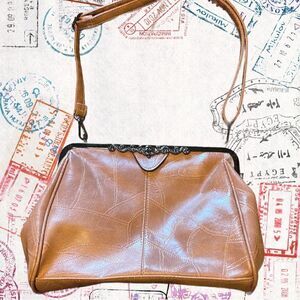 Vintage Faux Leather Handbag